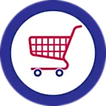Alışveriş arabası simgesi Alışveriş arabası simgesi