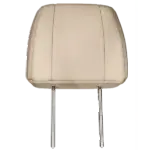 Beige Kopfstütze eines Autositzes