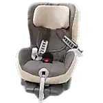 grau/beiger Kindersitz